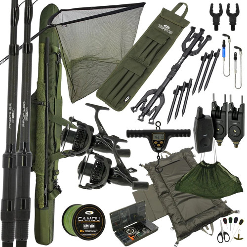 Ngt deluxe carp fishing - ngt, set