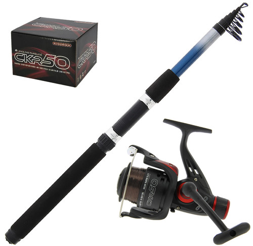 Telescopic fishing rod and - telescopic,