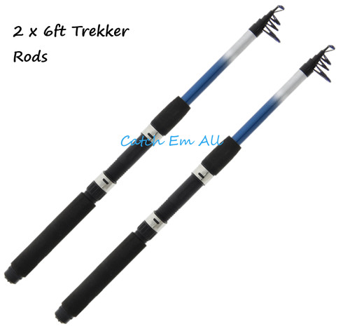6ft telescopic fishing - 2, x