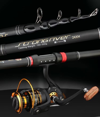 Telescopic fishing rod sea - telescopic,