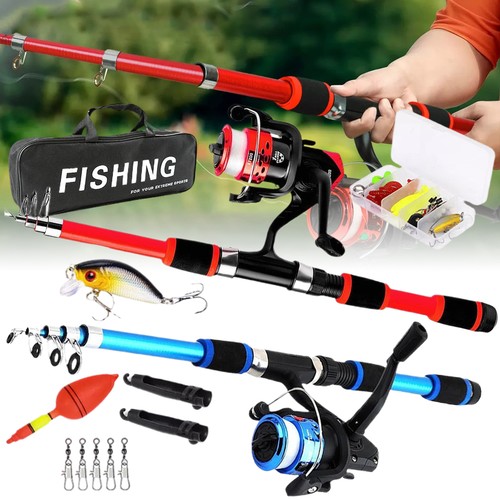 Fishing pole and reel - fishing, combo