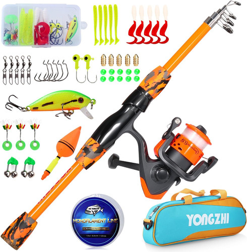 Kids fishing rod and reel - kids,