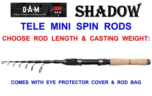 Dam shadow tele mini - spin, rod