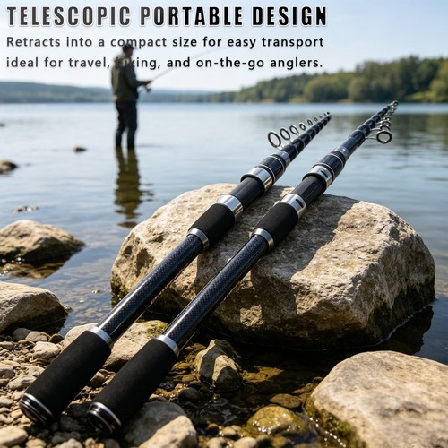Telescopic fishing rods - fishing,