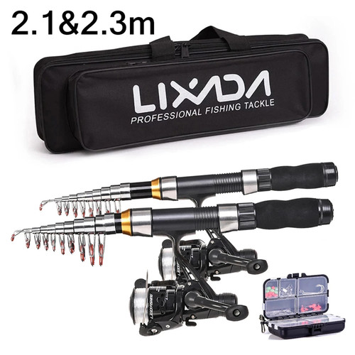 Telescopic fishing rod reel - fishing,