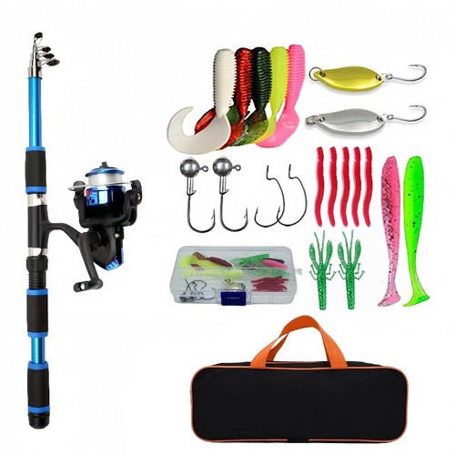 Telescopic fishing rod - telescopic,