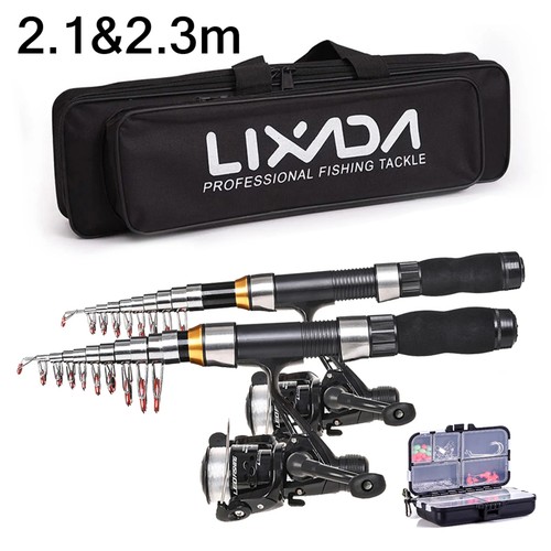 Telescopic fishing rod reel - fishing,