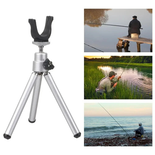 Winter ice fishing rod holder - rod,