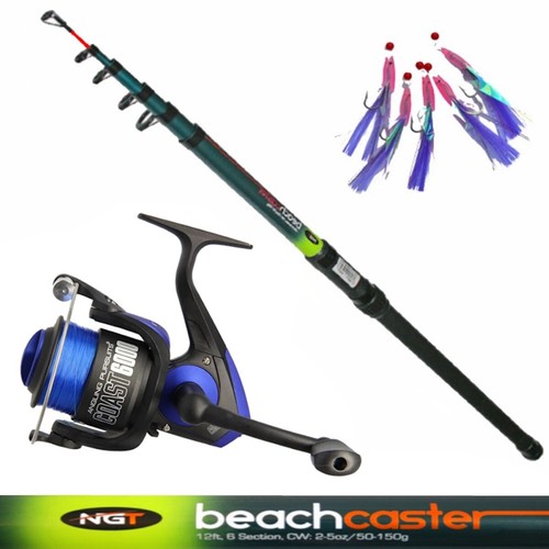 Telescopic beachcaster fishing - telescopic,