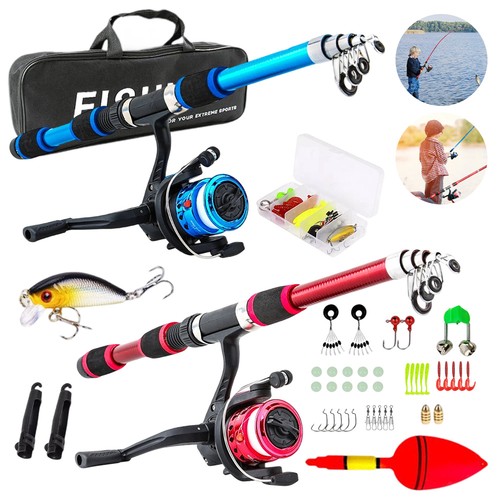Fishing pole and - pole, combo