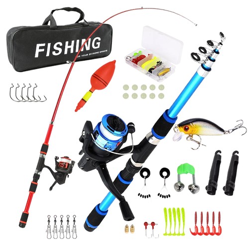 Telescopic fishing rods - telescopic,