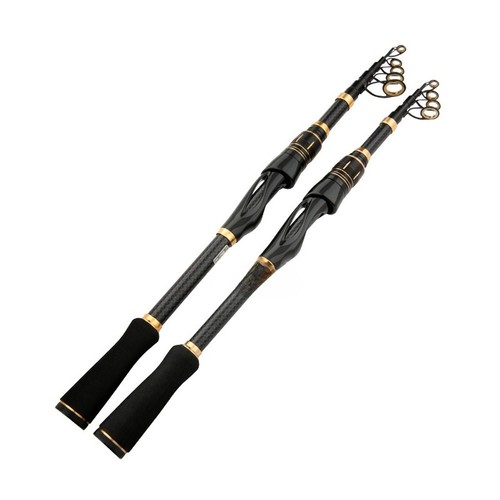 Carbon fishing rod telescopic - carbon,