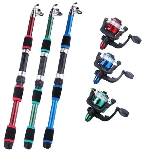 Telescopic fishing rod - telescopic,