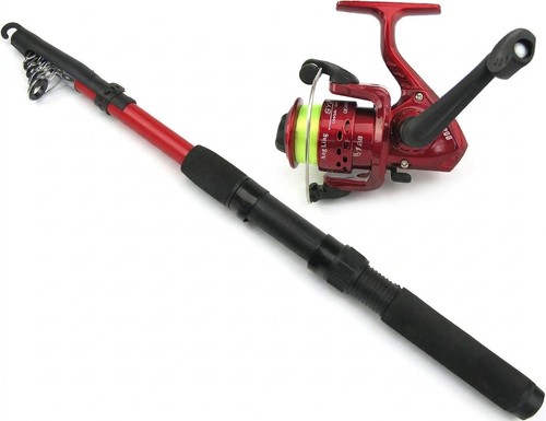 Telescopic fishing rod - 2m,