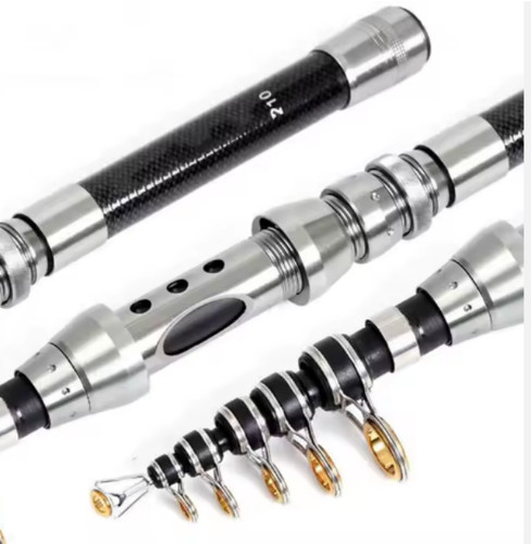 Travel rod telescopic 7m - travel,